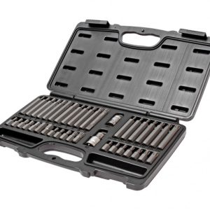 JTC-3965 Набор бит TORX, HEX, SPLINE с адаптерами 3/8" & 1/2" (в кейсе) 40 предметов JTC /1/10