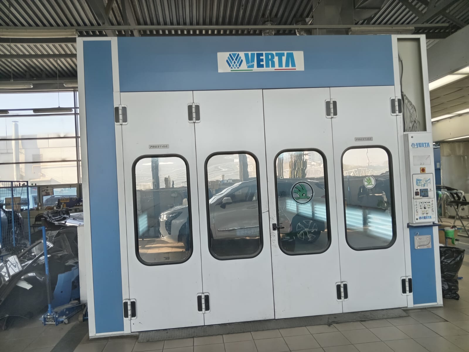 Покрасочная камера Nova Verta Prestige, Б/У. 2012г. выпуска