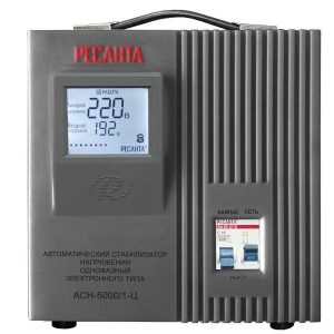 Стабилизатор напряжения РЕСАНТА АСН-5000/1-Ц