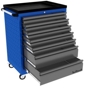 PROFFI 950.7 Тележка инструментальная RAL 5005 (7 выдвижных ящиков)