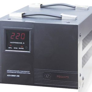 Стабилизатор напряжения РЕСАНТА АСН-3000/1-ЭМ