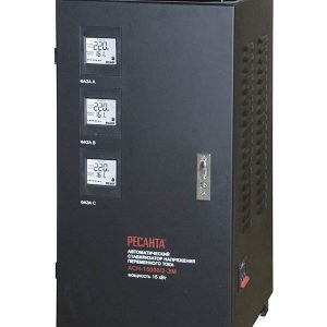 Стабилизатор напряжения РЕСАНТА АСН-15000/3-ЭМ