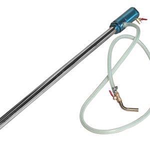 Насос с пневмоприводом, рабочее давление 30-120 Psi, внутренний диаметр шланга 1/2", расход 15-18 л/