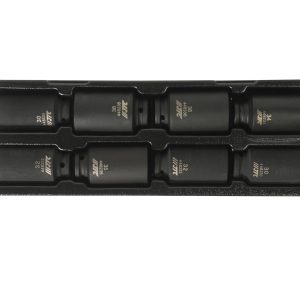 Набор головок торцевых 1/2" (6-ти гранных 30-36мм/12-гранных 30-36мм) высоких (кейс) 8 предметов JTC