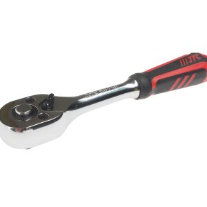 JTC-5022B Трещотка 1/4" 72-зубцовая с резиновой рукояткой, длина 150мм JTC /1/100