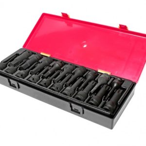 JTC-K4191 Набор головок ударных TORX,HEX 1/2" (в кейсе) 19шт JTC/1