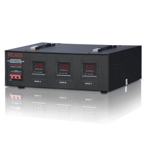 Стабилизатор напряжения РЕСАНТА АСН-4500/3-ЭМ