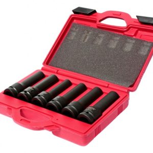 JTC-J606E Набор головок торцевых ударных TORX 3/4" E18-E24, 12-гранных 17-19мм, 110мм (в кейсе) 6шт