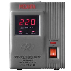 Стабилизатор напряжения РЕСАНТА АСН-2000/1-Ц