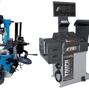 Комплект TS-3226A Шиномонтажный станок автомат + Стенд балансировочный модель iPRO BM4 (380 V)
