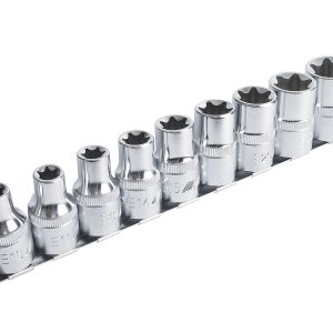 JTC-H409E Набор головок торцевых 1/2 TORX Е10-Е24 9 предметов